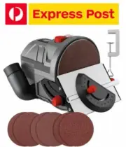 Ozito 125mm 140W Mini Bench Disc Sander - EXPRESS POST