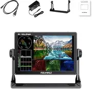 FEELWORLD LUT11S 10.1 Inch Ultra High Bright 2000nit Touch Screen DSLR Camera Field Monitor and Install Kit 3G-SDI 4K HDMI Input Output 1920X1200 IPS Panel
