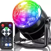 Disco Party Light 7 Color Strobe Effects, Sound Activated & Remote, AU Plug