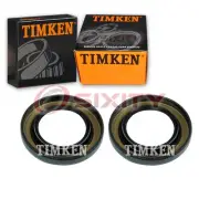 2 pc Timken Transmission Output Shaft Seals for 2011-2016 Honda CR-Z Manual jl