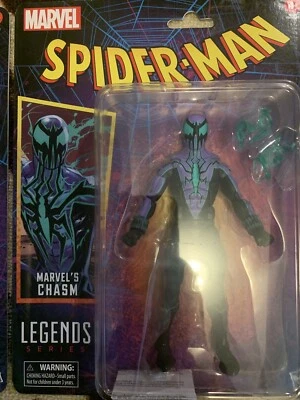 Marvel Legends Spider-Man Retro Card Chasm New In Stock