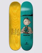 Element x Peanuts Charles Schulz Pigpen Sascha Daley 8.5 Skateboard Deck. RARE!!