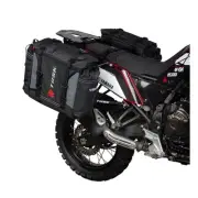 Tusk 1999660019 Pannier Racks With Olympus Pannier Bags Black/Grey