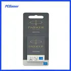PARKER Fountain Pen Ink Cartridges Refill Permanent Blue Pk of 5 1950403