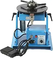 Rotary Welding Positioner, 10KG Welder Positioner Turntable Machine, 0-90° Angle Adjustable, 2-20RPM Adjustable Speed, High Positioning Accuracy Welding Positioner for Cutting, Grinding