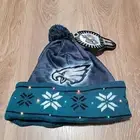 PHILADELPHIA EAGLES Light Up Forever Collectibles Beanie HAT Pom Pom Super Bowl