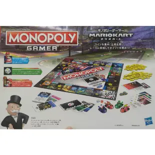 [日本景品] Monopoly x Mario Kart 地產大亨 瑪利歐賽車 超級瑪利 馬力歐兄弟 大富翁 桌遊 絕版