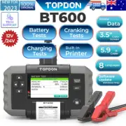 TOPDON BT600 100-2000CCA 12V Car Battery Tester Digital Battery Voltage Tester