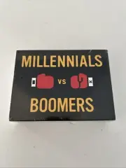 Millenials Vs Boomers Generation Gap Trivia Cards Party Family Game New Sealed
