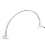 Half Moon Luna Manicure Nail Table Lamp LED Light, White