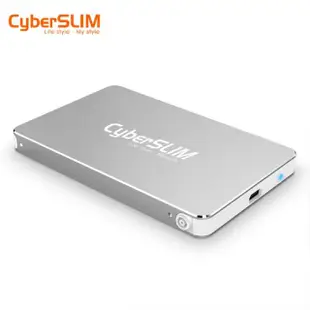 【CyberSLIM】S25U31 2.5吋外接盒 USB3.1 + 240G 固態硬碟(SSD)