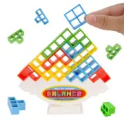 32 Pcs Board Games Tetra Tower Balance Stacking Toys Building Blocks Kids Gifts.