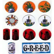 The Addams Family Pinball - PDI Target Decal Set