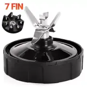 7Fins Extractor Blade Replacement Part For Nutri Ninja Auto iQ BL482 BL642 NN102