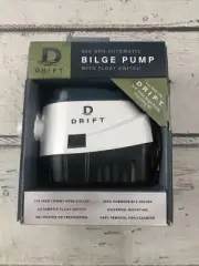 New Drift Marine 800 GPH Automatic Bilge Pump with Automatic Float Switch New