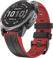 Compatible with Garmin Fenix 6 Band, 22mm Quick Wear Soft Silicone Strap for Garmin Fenix 5/Fenix 5 Plus/Fenix 6 Pro/Fenix 7/Garmin Forerunner 935/Forerunner 945/Forerunner 955/Garmin Quatix 5 Smartwatch