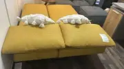 Priceworth Kandy Sofa Bed - Yellow