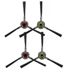 Efficient Dust Removal Pack of Four Side Brushes for Deebot For OZMO slim