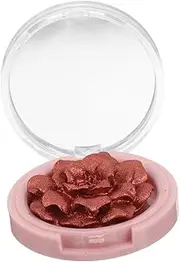GANAZONO Shimmer Highlighter Palette Rose Sculpted Powder for Illuminating and Contouring Cheeks Nose and Eyes Metallic Rose Friendly Formula for Effortless Definition