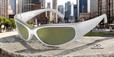 ARNETTE AN4302 28676R Catfish Metallic Silver Dk Green Mir 62 m Men's Sunglasses