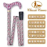 在飛比找ETMall東森購物網優惠-英國Classic Canes 可摺疊收納+調整高低手杖-4