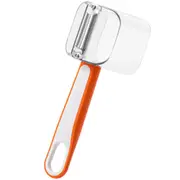 Peeler Storage Peeler With A Container For Fruit And Vegetable Peeler - Orange