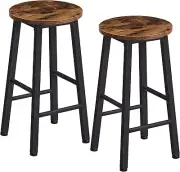 Bar Stools, Bar Stools Set of 2,Counter Height Bar Stools, 24.8" Bar Stools for