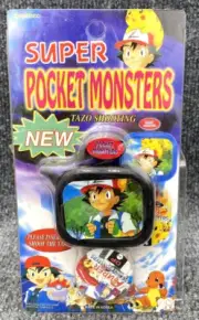 Super Pocket Monsters Pokemon Tazo Shooting Toy Made in Korea Vintage 1990's