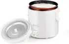 1.0L Mini Rice Cooker, Portable Travel Steamer Small, 15 Minutes Fast Cooking