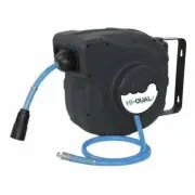 Hi-Qual Compact Retractable Air Hose Reel 3/8" X 14m