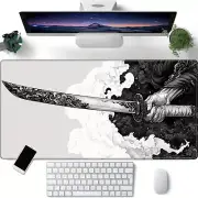 Japanese Katana Mouse Pad Large Computer Office Game Table Mats New XXL Rubber A