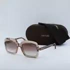 New TOM FORD FT0688 45G Shiny Light Brown/Brown Gradient 56-20-140 Sunglasses
