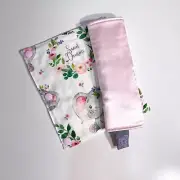 Pure Mulberry silk and cotton Pram stroller rocker straps covers teething pads