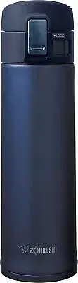 "Zojirushi Stainless Steel Mug, 16oz, Smoky Blue"
