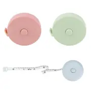 3 Pack Retractable Tape Measure Measuring Tape for Body Sewing Tape Soft Tape...