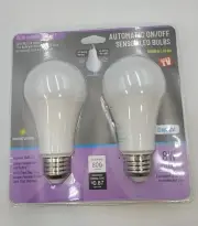 Dusk to Dawn LED LIGHT Automatic On/Off Sensor LED Bulbs “ As Seen On TV”