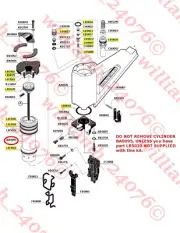 Senco SN2 SNII Framing Nailer O ring Kit