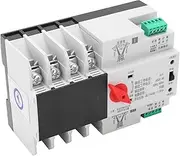Automatic Transfer Switch, Power Transfer Switch Good Performance Compact Structure Easy To Maintain with 1 X Switch for Engineer for Factory(80A)
