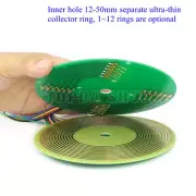 Disc slip ring PCB separate ultra-thin conductive slip ring inner hole 12-50mm
