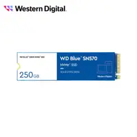 在飛比找蝦皮商城優惠-WD 藍標 SN570 250GB NVMe M.2 PCI