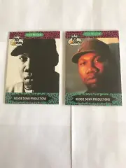 1991 Boogie Down Productions YO! MTV RAPS PRO SET Musicards #10 #11