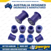 SuperPro Rear Leaf Spring Bush Kit for Isuzu Trooper UBS 1981-1991