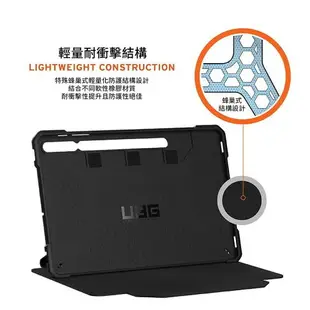 【UAG】Galaxy Tab S7+耐衝擊保護殼 S7 plus美國軍規 防摔殼 平板殼 保護套 皮套 強強滾生活