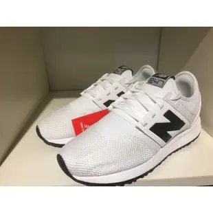 【正品】NEW BALANCE LIFESTYLE 白 黑 襪套網布 熊貓 盧廣仲 復古慢跑鞋 MRL247WB