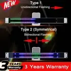 19" 120-LED Music Spectrum Display USB Voice-Activated Rhythm Light for 1U Audio
