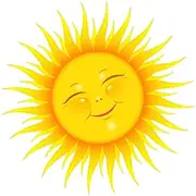 VICASKY Home Decor Wall Sticker Fun Boys and Girls Sun Wall Sticker Peel Stick PVC Decal for Bedroom Living Room Decor