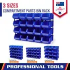 3 Sizes Storage Bin Garage Rack Part Nuts Bolts Tool Organizer Board Tray Au