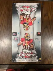2012 Topps Chrome Football Rack Pack Box Factory Sealed