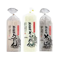 在飛比找momo購物網優惠-【日本 葵食品】無鹽製麵 烏龍麵/蕎麥麵 麵條 250g