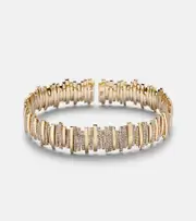 [Suzanne Kalan] Suzanne Kalan Classic 18kt gold bracelet with diamonds One Size gold